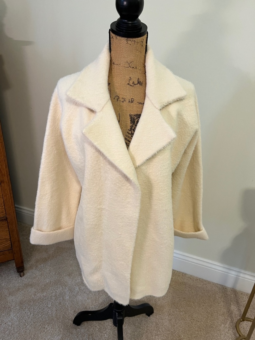 Cyrus Cream Teddy Jacket